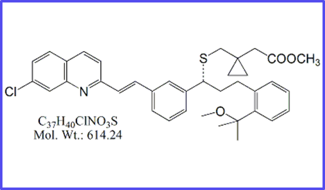 Montelukast Acid Methyl Ester Methyl Ether
